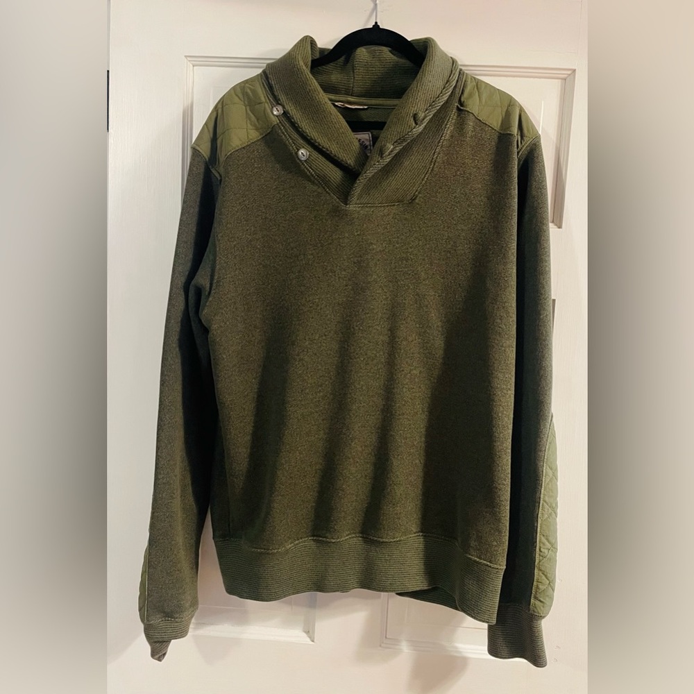 Men’s Iron & Resin Pullover sweatshirt size Large